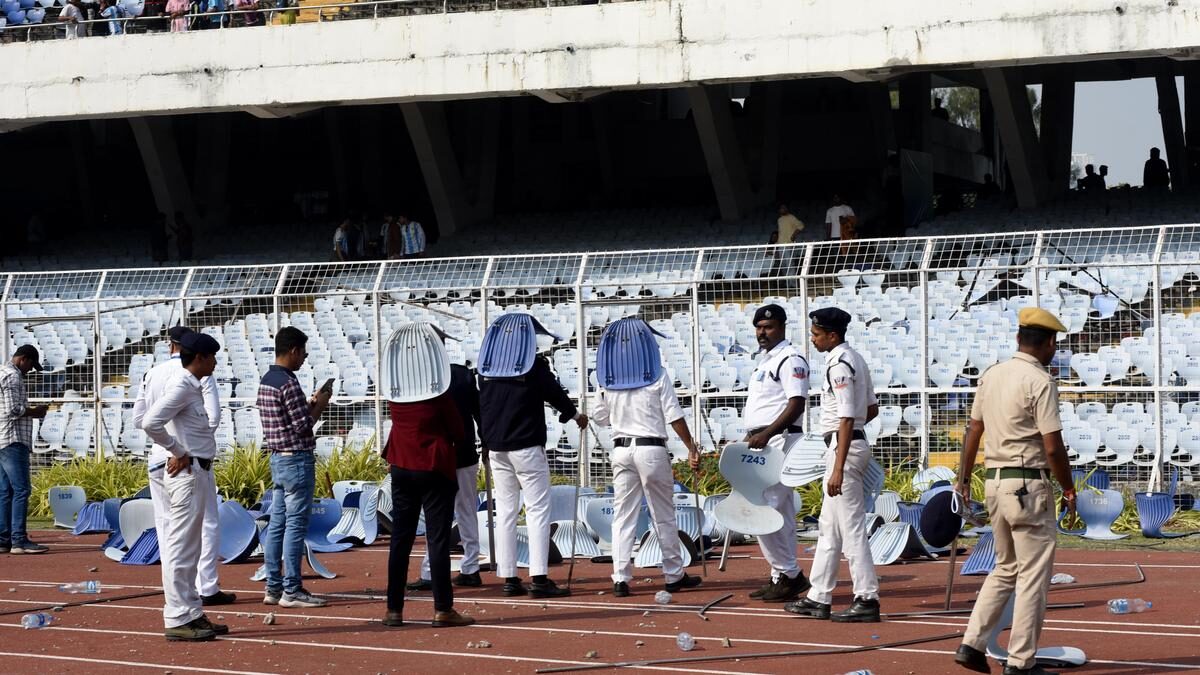 Messi tour organiser files complaint against former West Bengal Minister, former top cop for ‘sabotaging’ event