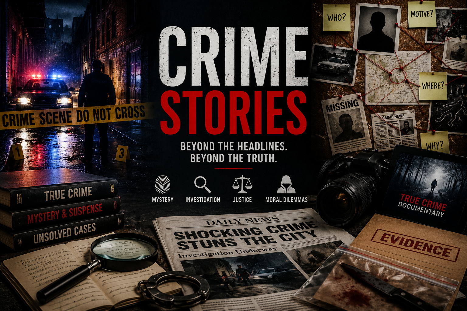 Exploring the Intriguing World of Crime Stories
