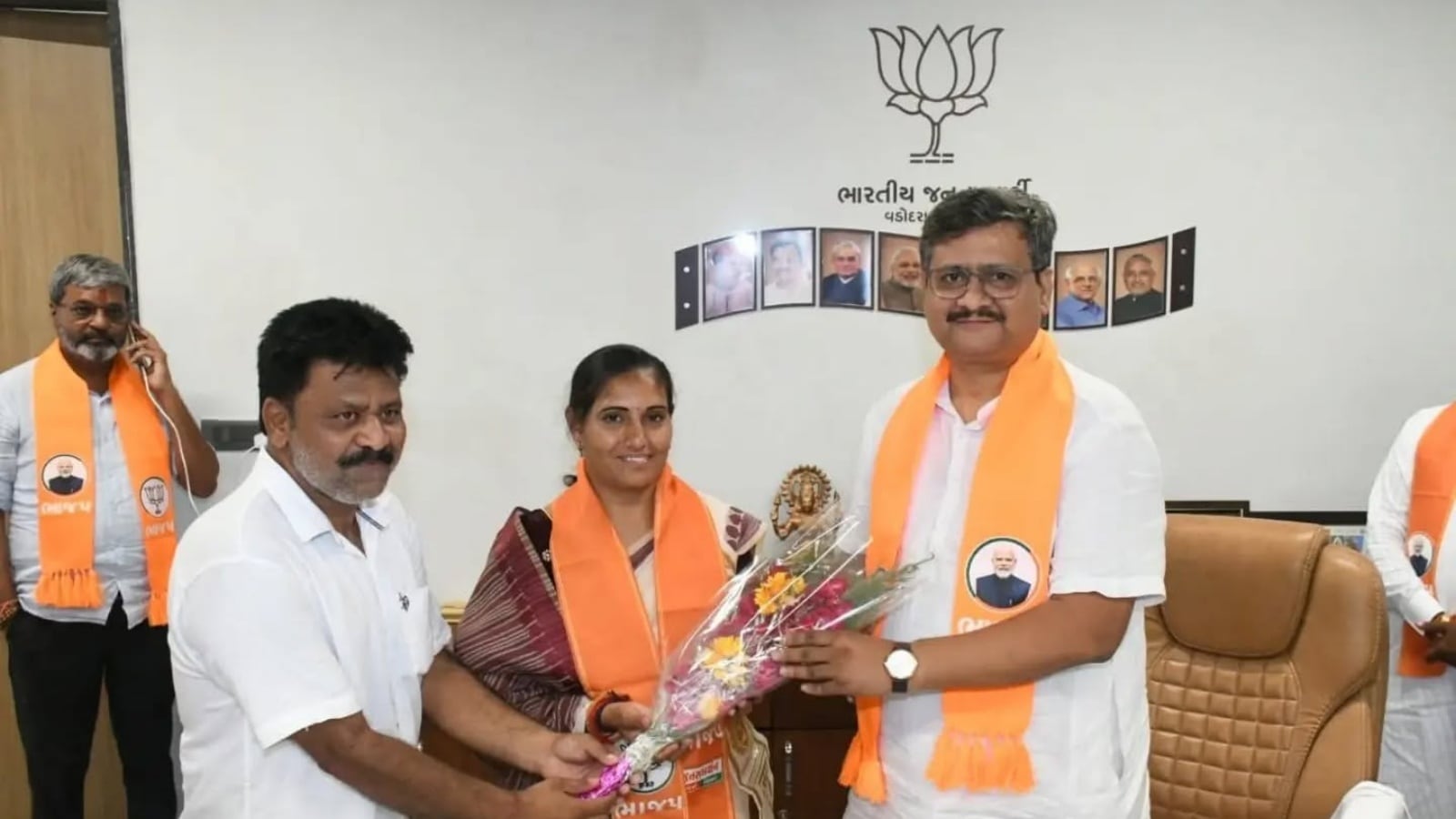 A first-time corporator, a last-minute poll entrant and Patidar woman leader: Vadodara, Rajkot, Surat get new Mayors | Ahmedabad News