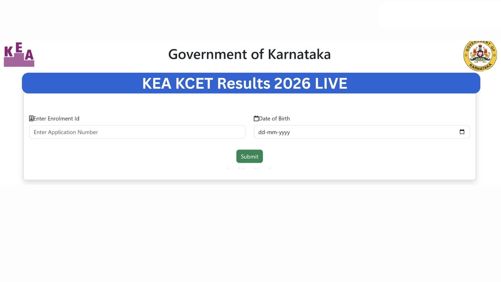 When is KEA to announce KCET result Date, Time, Link at cetonline.karnataka.gov.in