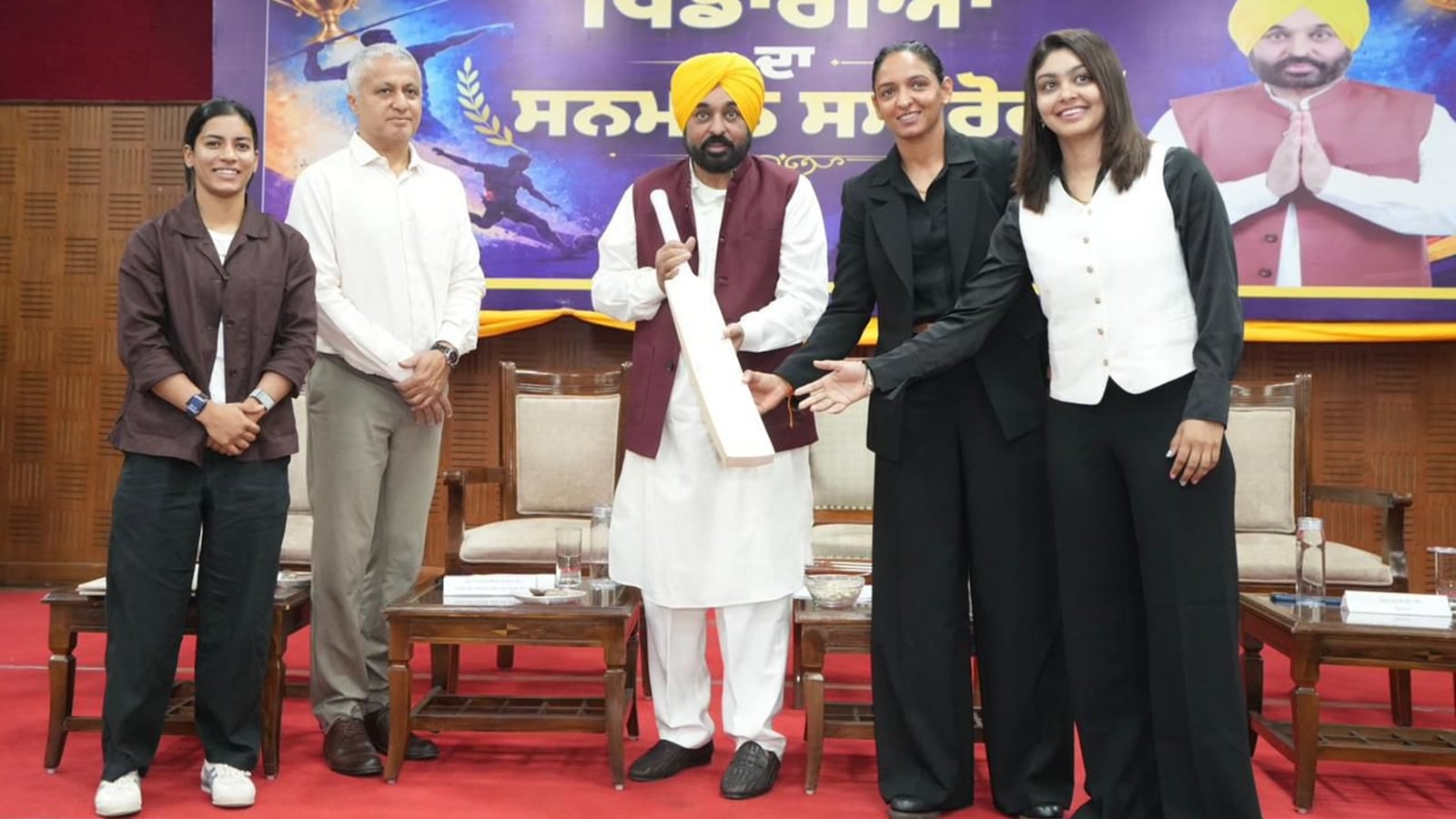 ‘Geared up for T20 WC’ says Harmanpreet as Mann felicitates state’s top sportspersons | Chandigarh News