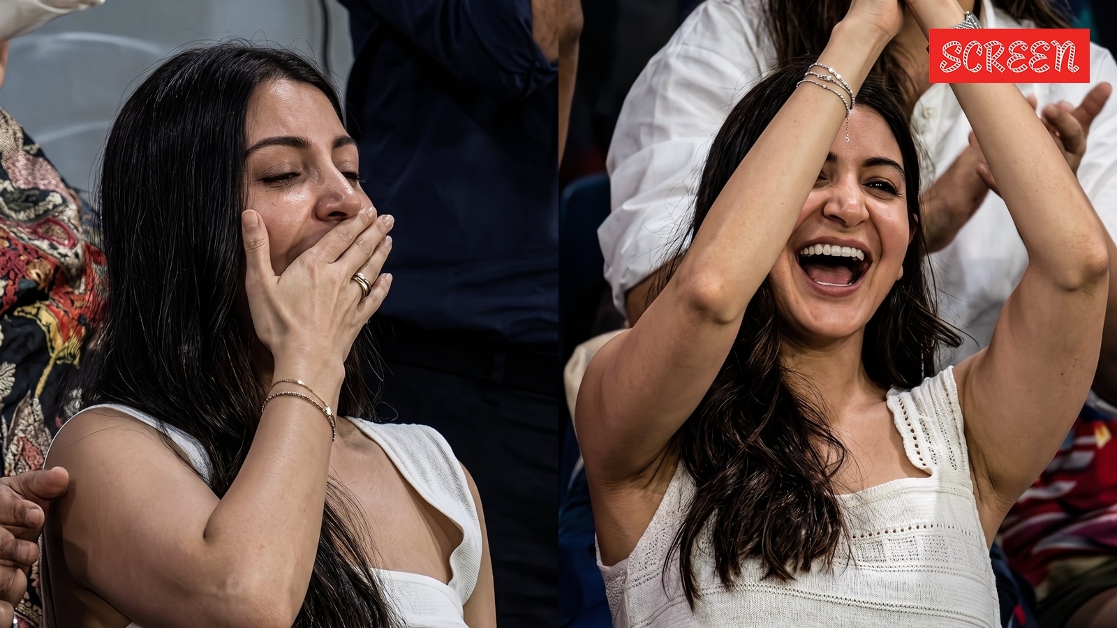 Anushka Sharma and Virat Kohli trade flying kisses as RCB wins IPL 2026 final, watch | Bollywood News