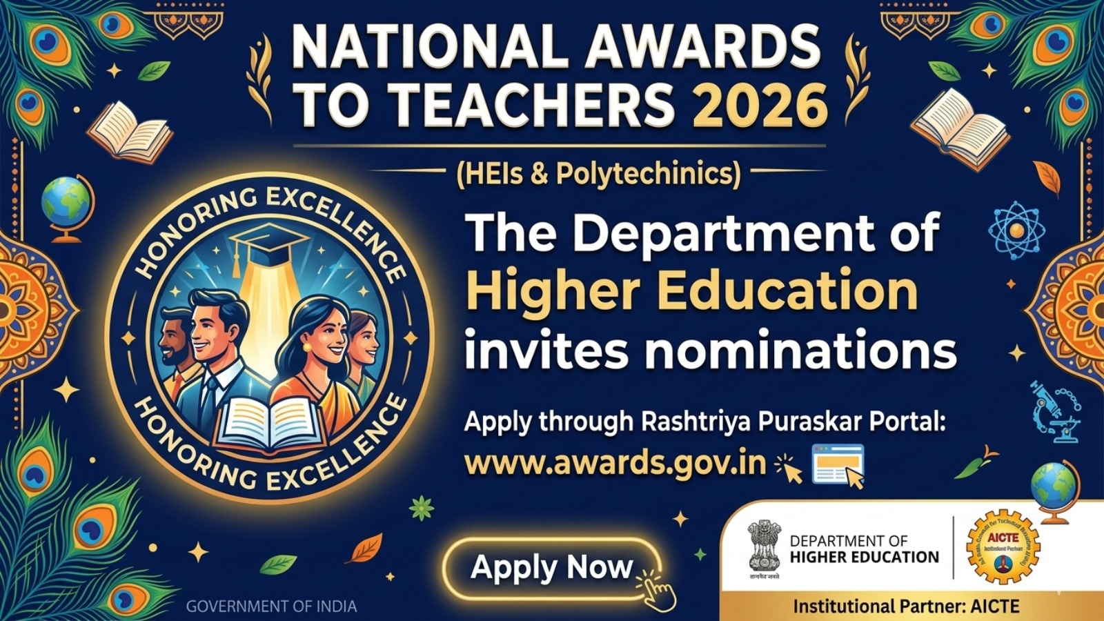 Education Ministry invites nominations for National Teachers Awards | Education News