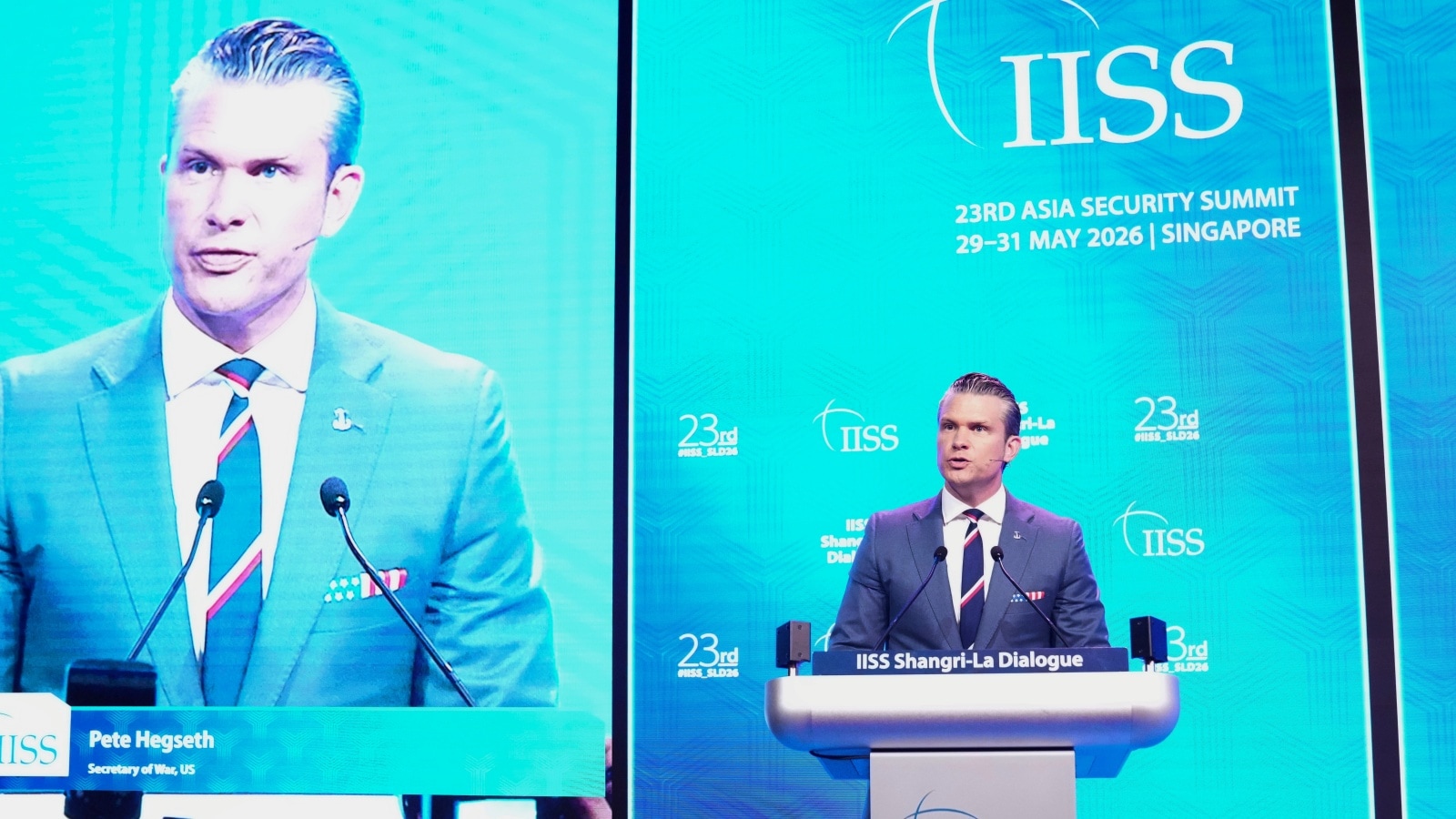 US Defence Secretary Pete Hegseth in Singapore: ‘No China hegemony, India critical anchor, helps maintain balance of power’ | India News
