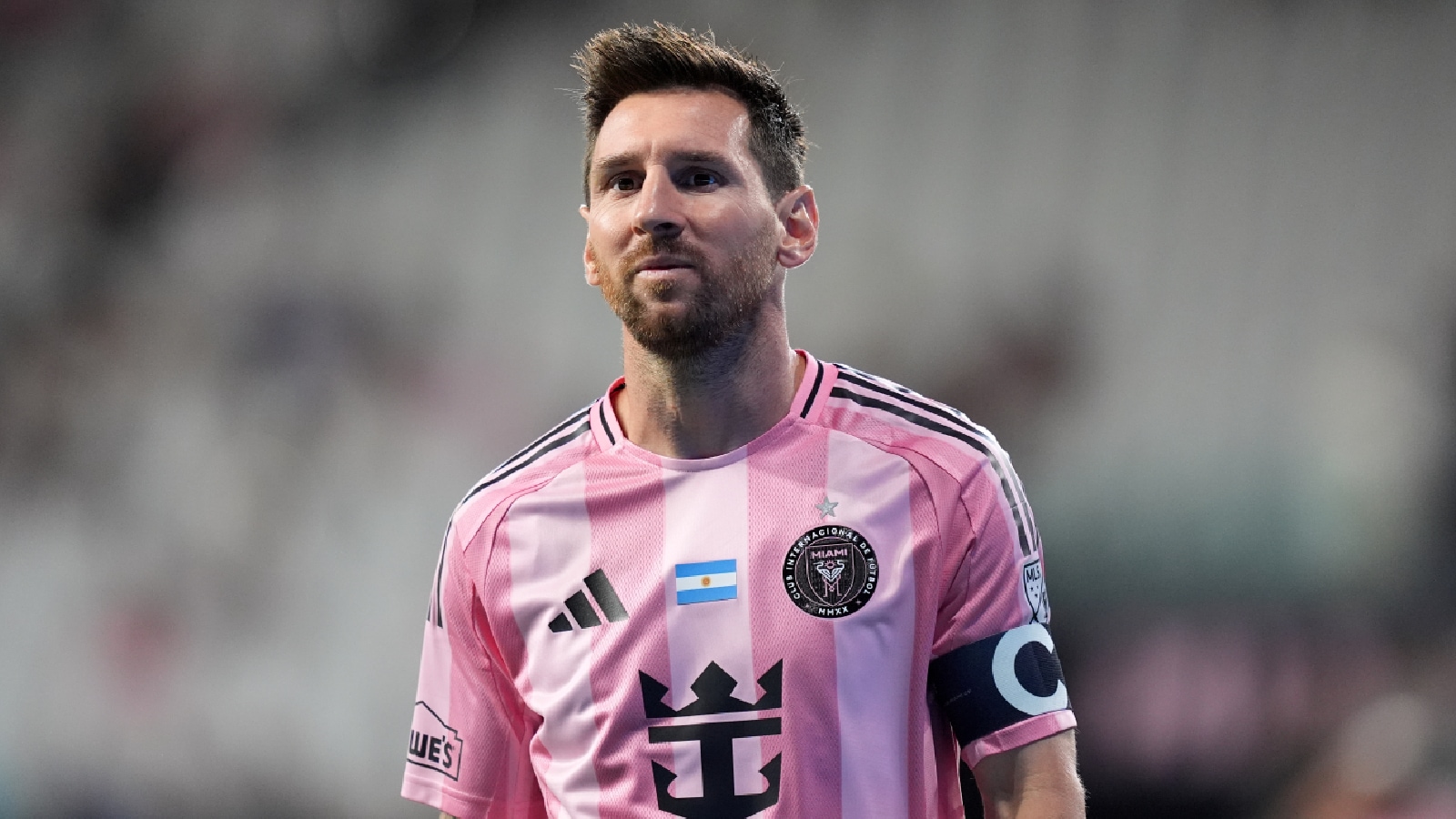 Lionel Messi suffers MLS injury scare three weeks before Argentina’s World Cup opener