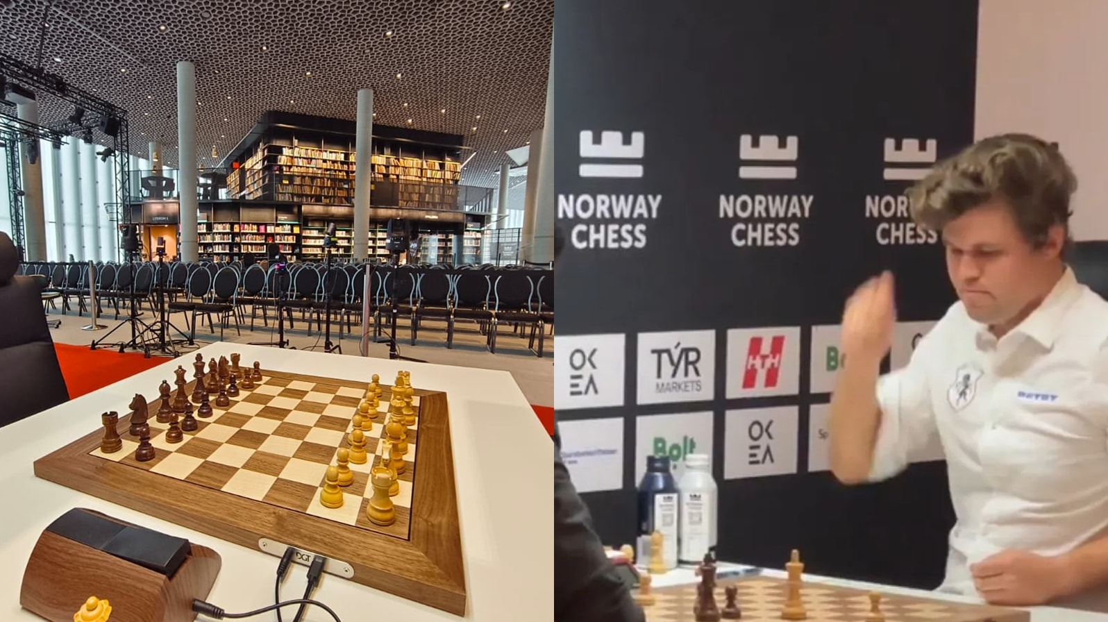 A year after infamous fist-smash, Gukesh vs Magnus Carlsen battles brewing… in a library