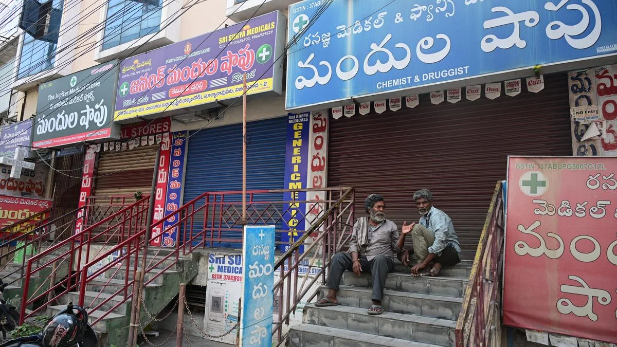 Over 70% of medical shops remained closed in A.P. in protest against e-pharmacies