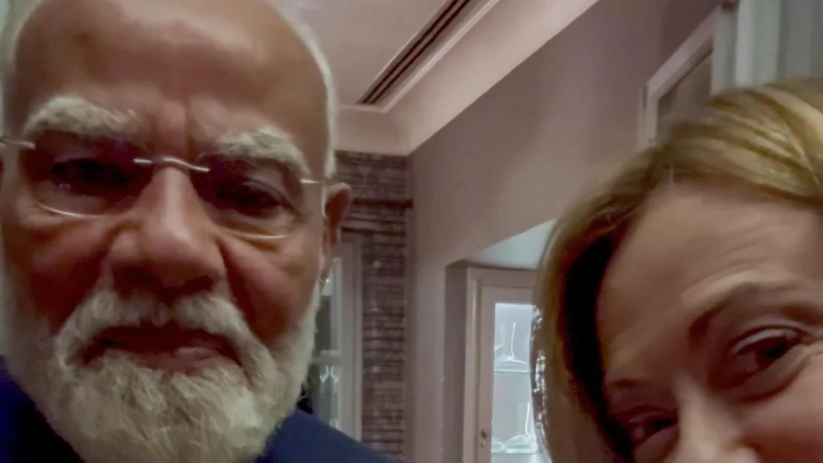 PM busy handing out candies in Italy amid economic storm at home, says Congress