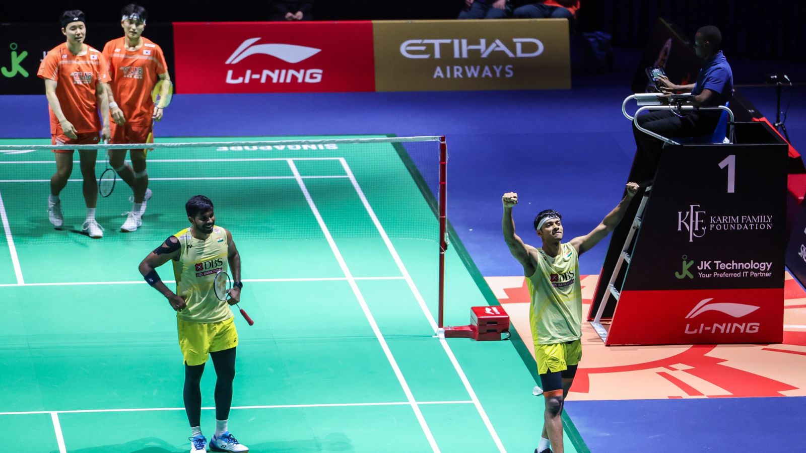Satwik-Chirag beat world champions Seo-Kim to reach Singapore Open Super 750 final | Badminton News