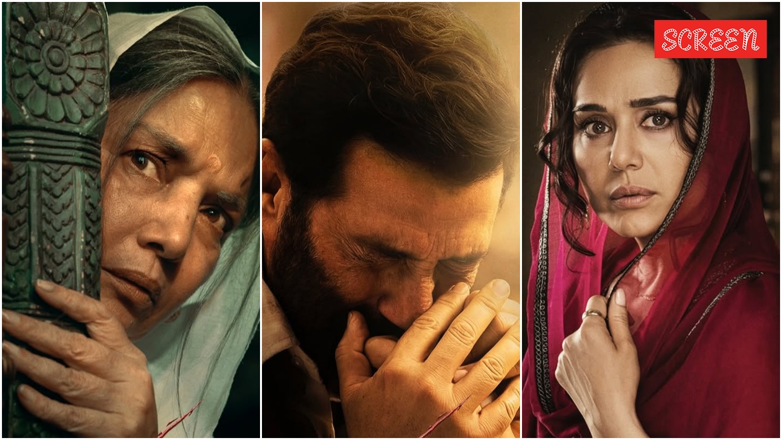 Batwara 1947’s first look posters: Sunny Deol, Shabana Azmi, Preity Zinta lead Partition-era drama | Bollywood News