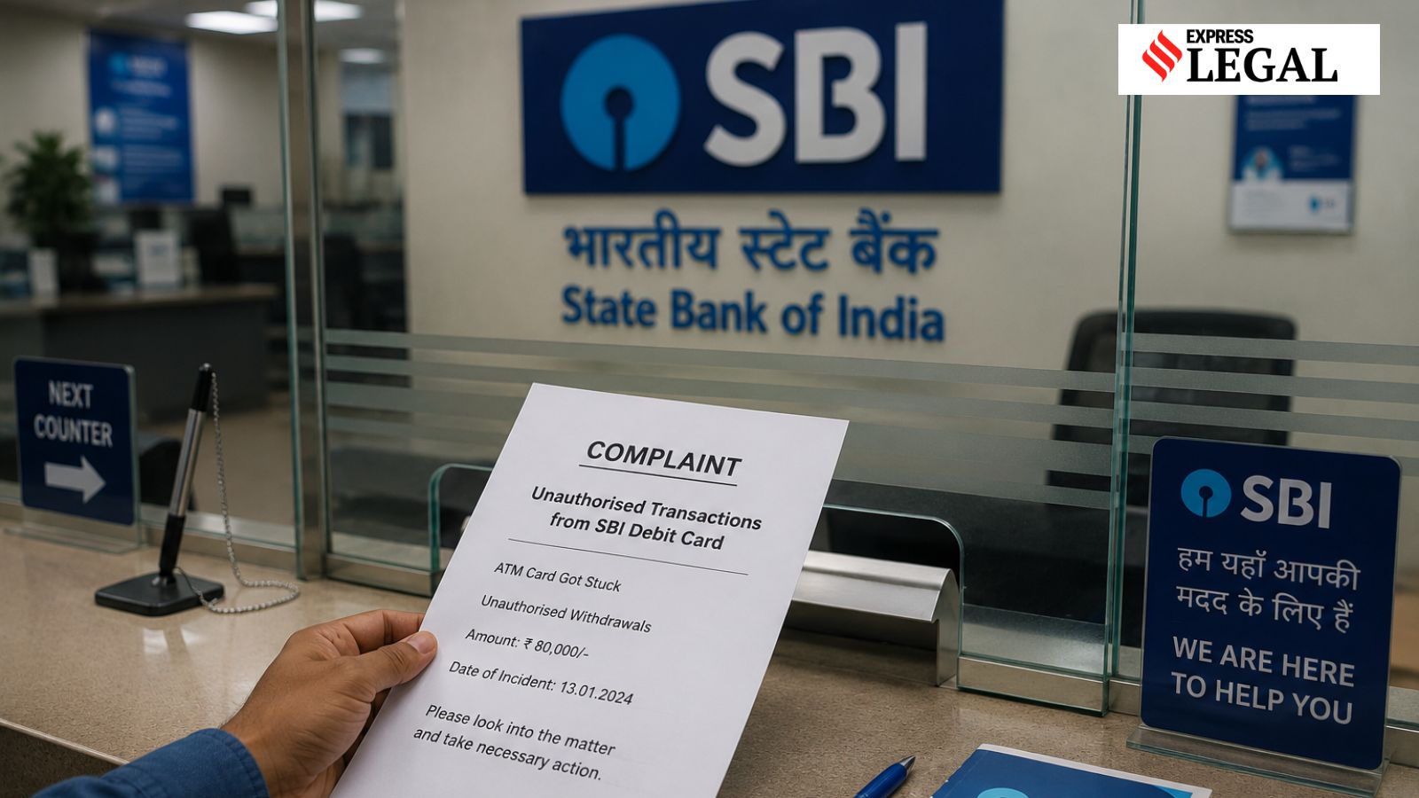 Man loses Rs 80,000 after card gets stuck in ATM, SBI refunds amount now to pay for ‘mental agony’ | Legal News