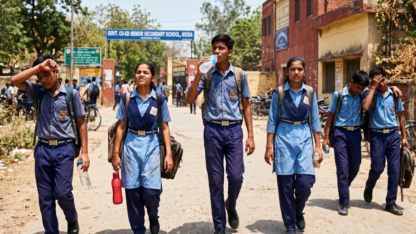 Amid severe heatwave, Noida schools changes their timings for class 1 to 8