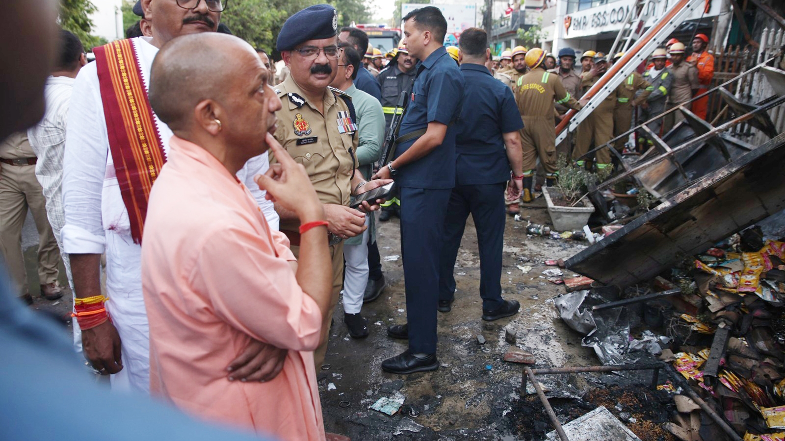 Uttar Pradesh CM Yogi Adityanath announces two-member SIT to probe Lucknow fire | Lucknow News