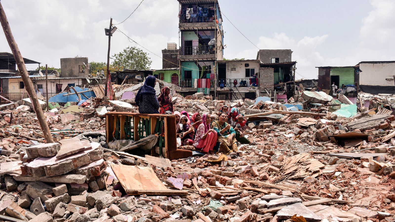 Row over razing of shanties in Surat slum: Demolition done by SMC as per rules, claims engineer | Ahmedabad News