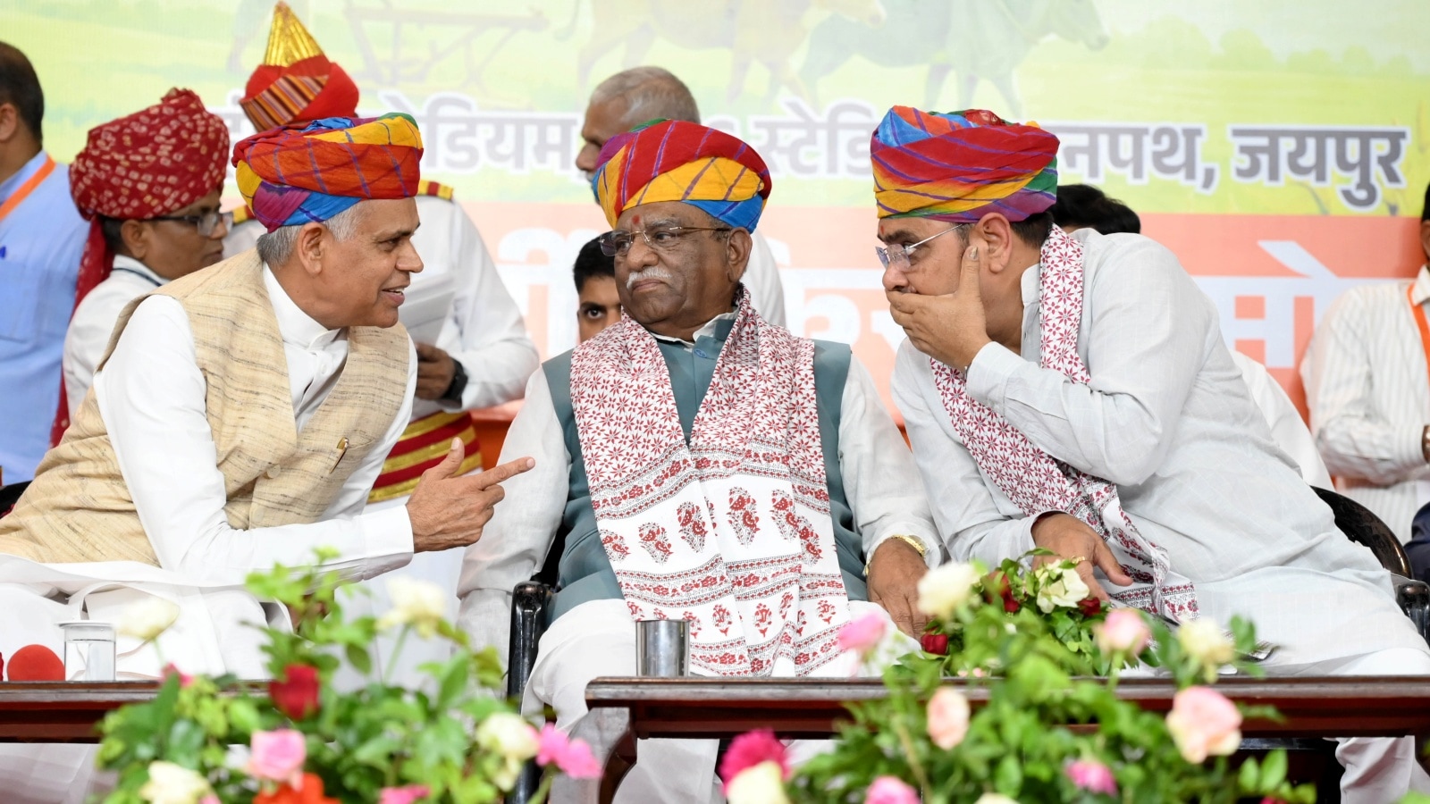 A farmers’ meet yields a political harvest: Congress targets Governors over BJP event attendance | Jaipur News