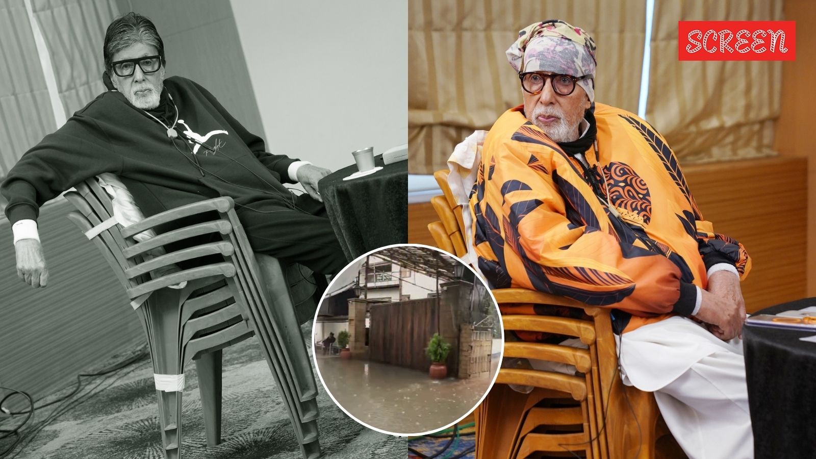 Mumbai rains: Water enters Amitabh Bachchan’s Jalsa compound in viral video | Bollywood News