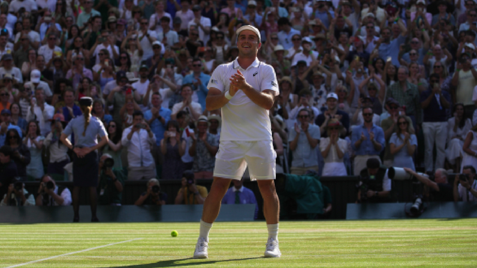 Arthur Fery is one match from Britain’s next Wimbledon final
