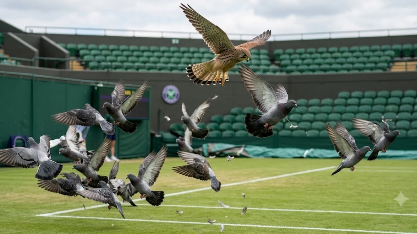 Why Wimbledon hires a hawk every year | Pets-animals News