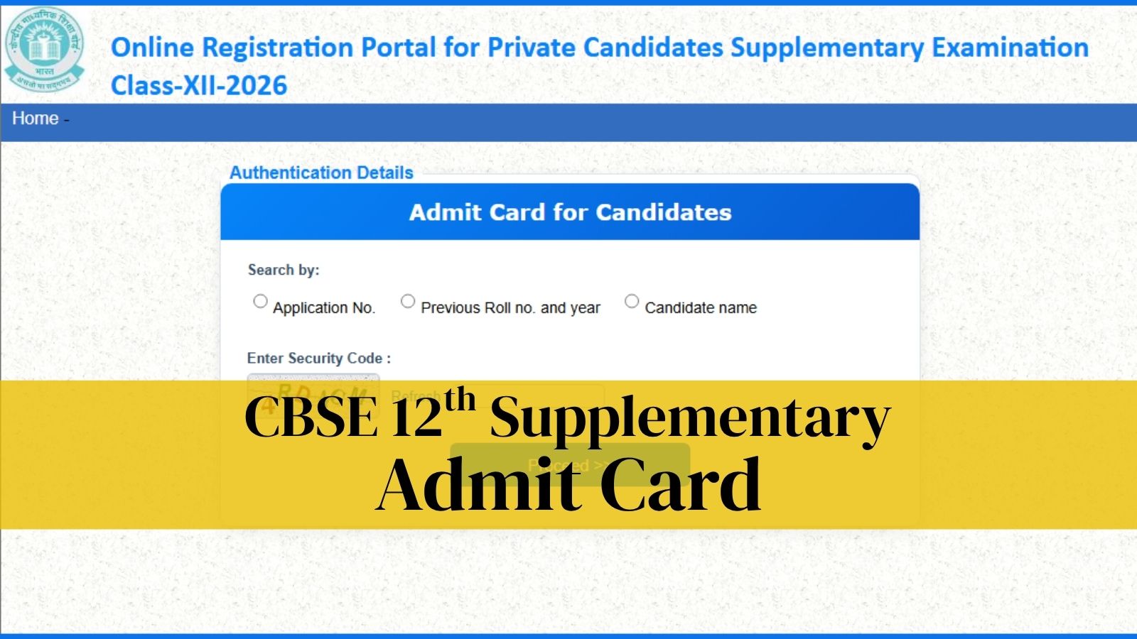 CBSE Class 12th Admit Cards 2026 Out for Supplementary Exam: Steps to download for regular, private candidates | Education News