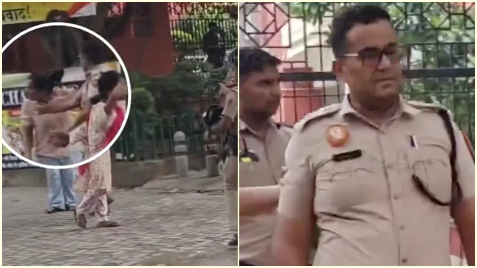 ADCP removed from Jantar Mantar after video of him slapping female protester goes viral | Delhi News