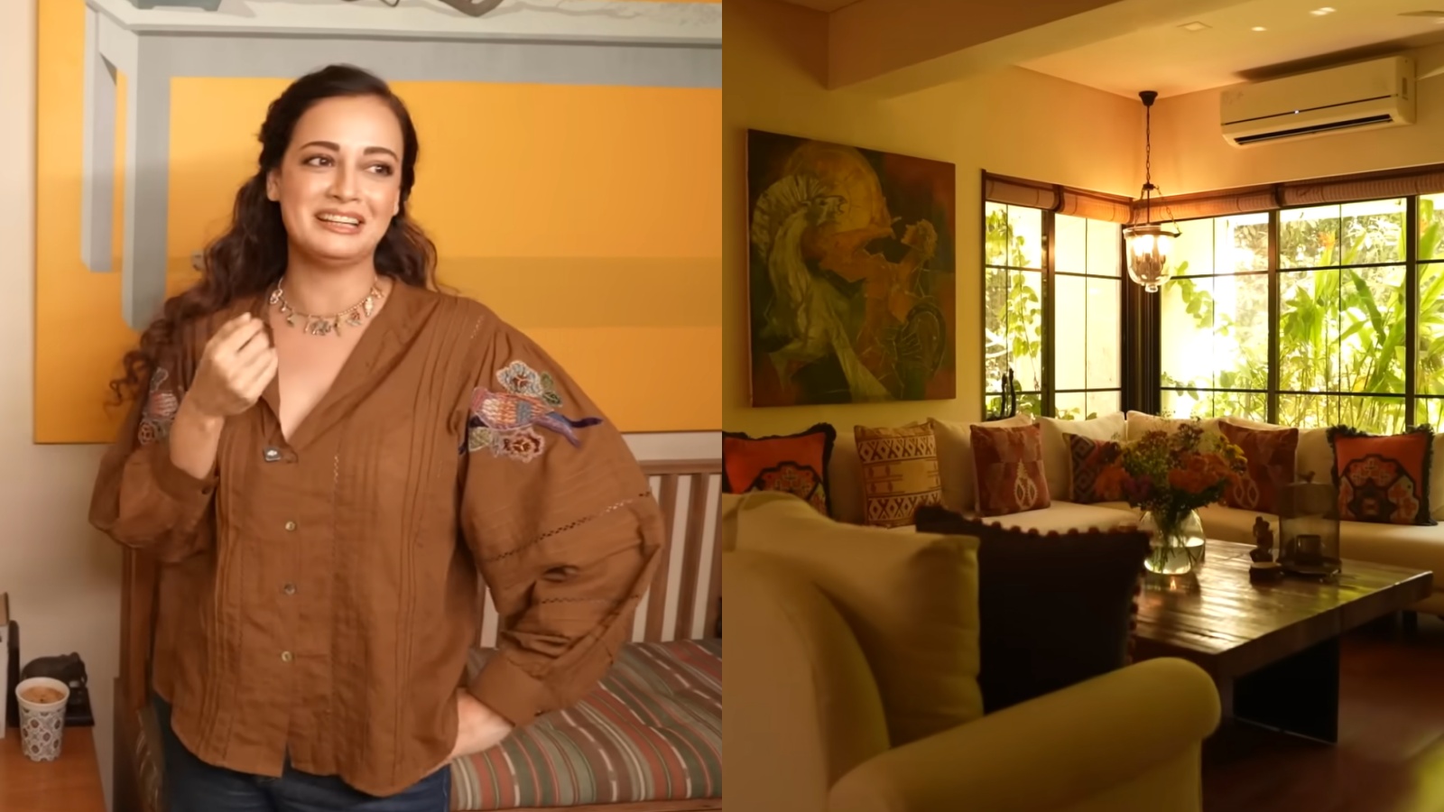 ‘Bought it at 20’: Inside Dia Mirza’s nature-inspired Mumbai home | Art-and-culture News