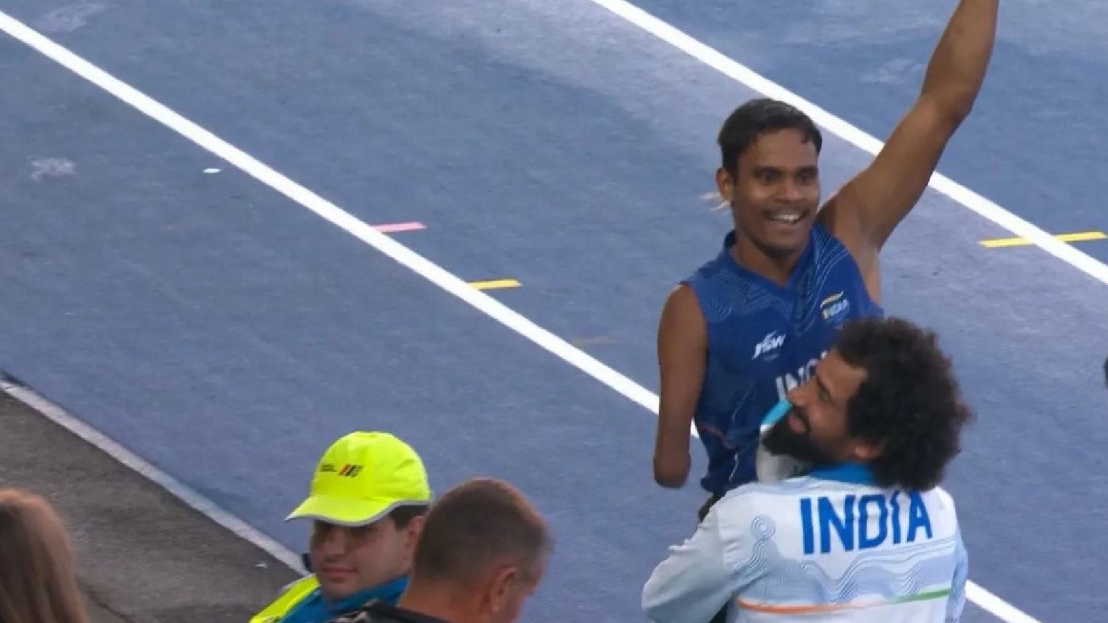 Dilip Gavit, Basil ensure top two podium finish for India