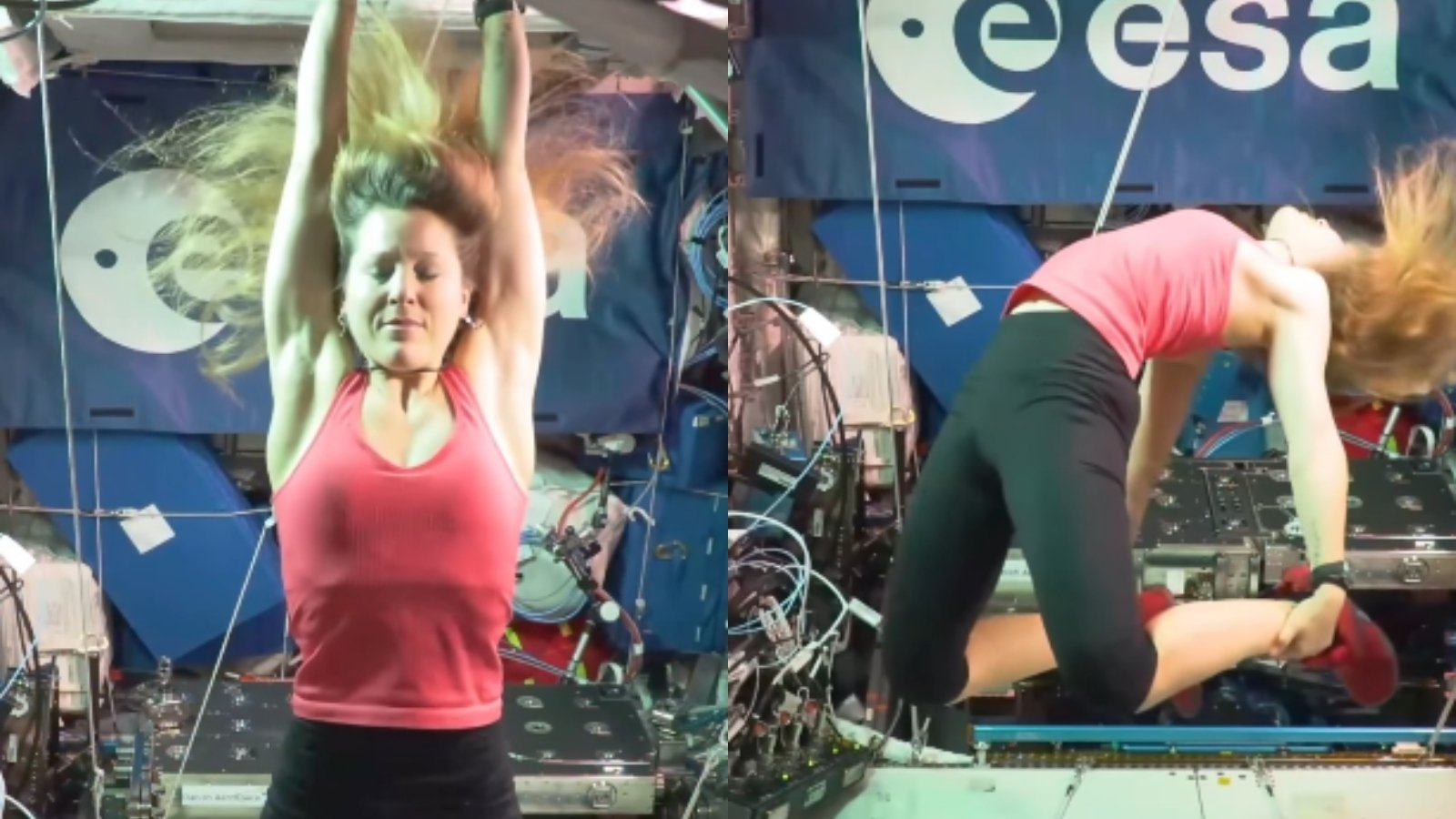 No gravity, no problem: Astronaut performs yin yoga aboard ISS | Trending News