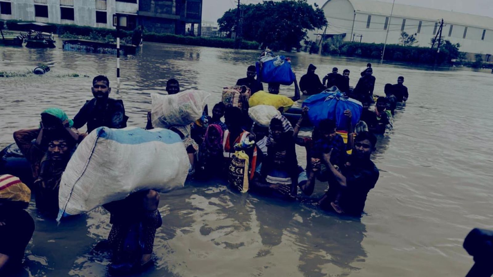 Over 1000 rescued in 48 hours from flooded industrial park, Amazon warehouse in rural Ahmedabad | Ahmedabad News