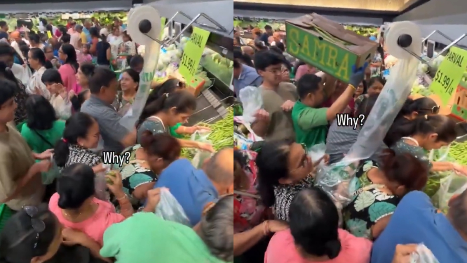 ‘America sabzi mandi’: New Jersey Indian store opening descends into chaos, internet reacts | Trending News