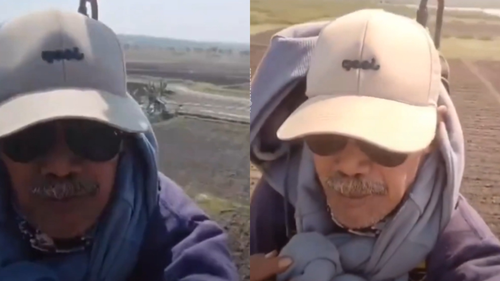 Watch: Indonesian farmer rides giant drone across field, goes viral | Trending News