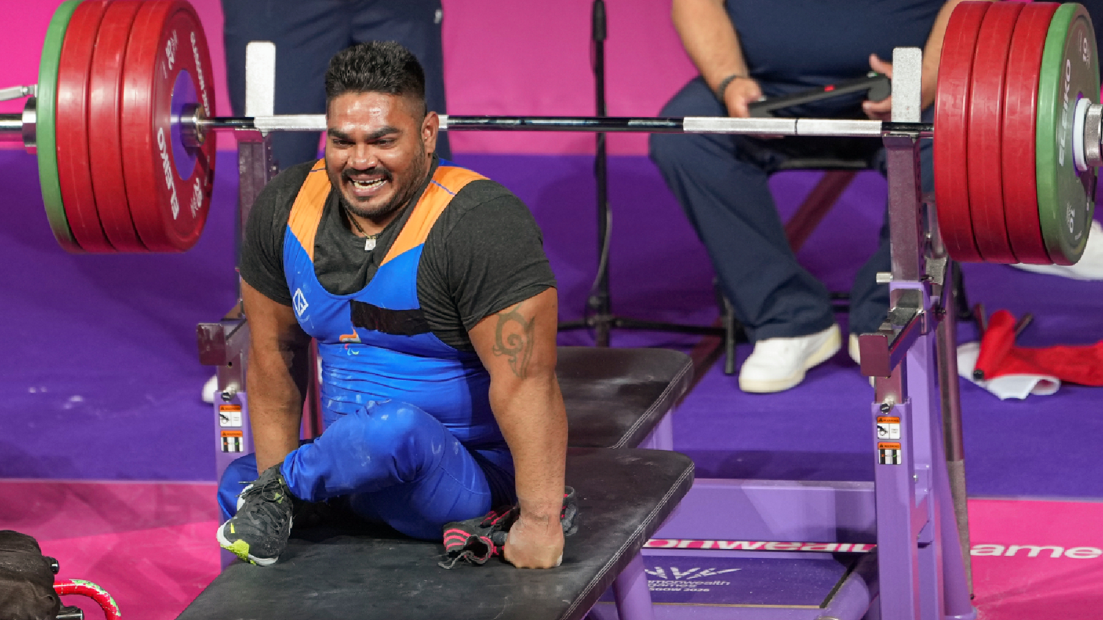 Para powerlifter Jhandu Kumar wins bronze in men’s heavyweight category