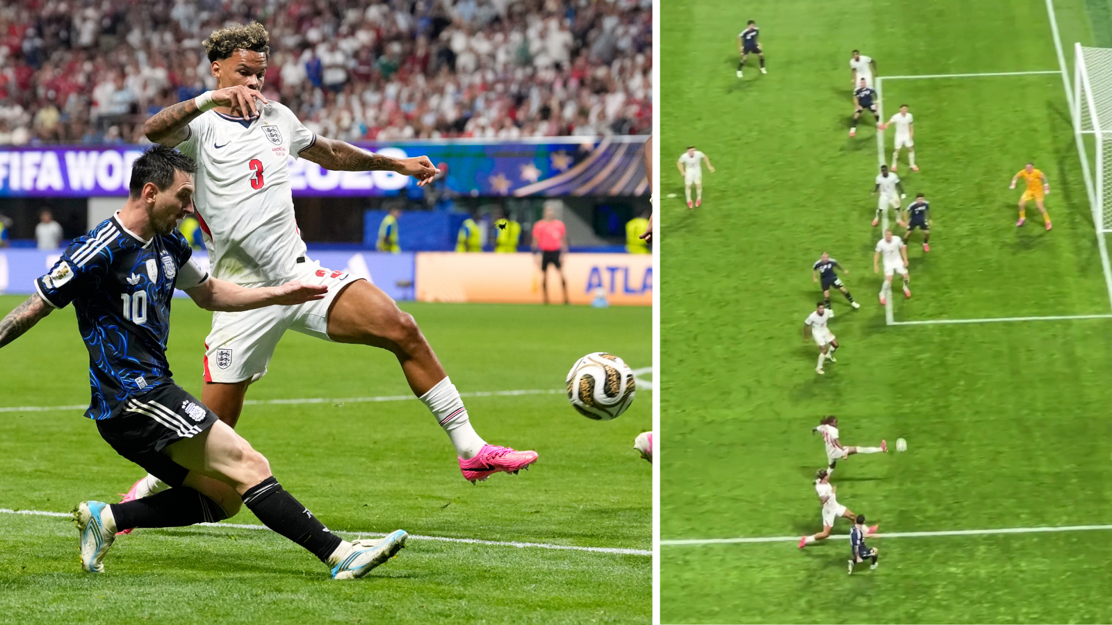 Forty years after the hand of God, England meet the right foot of God