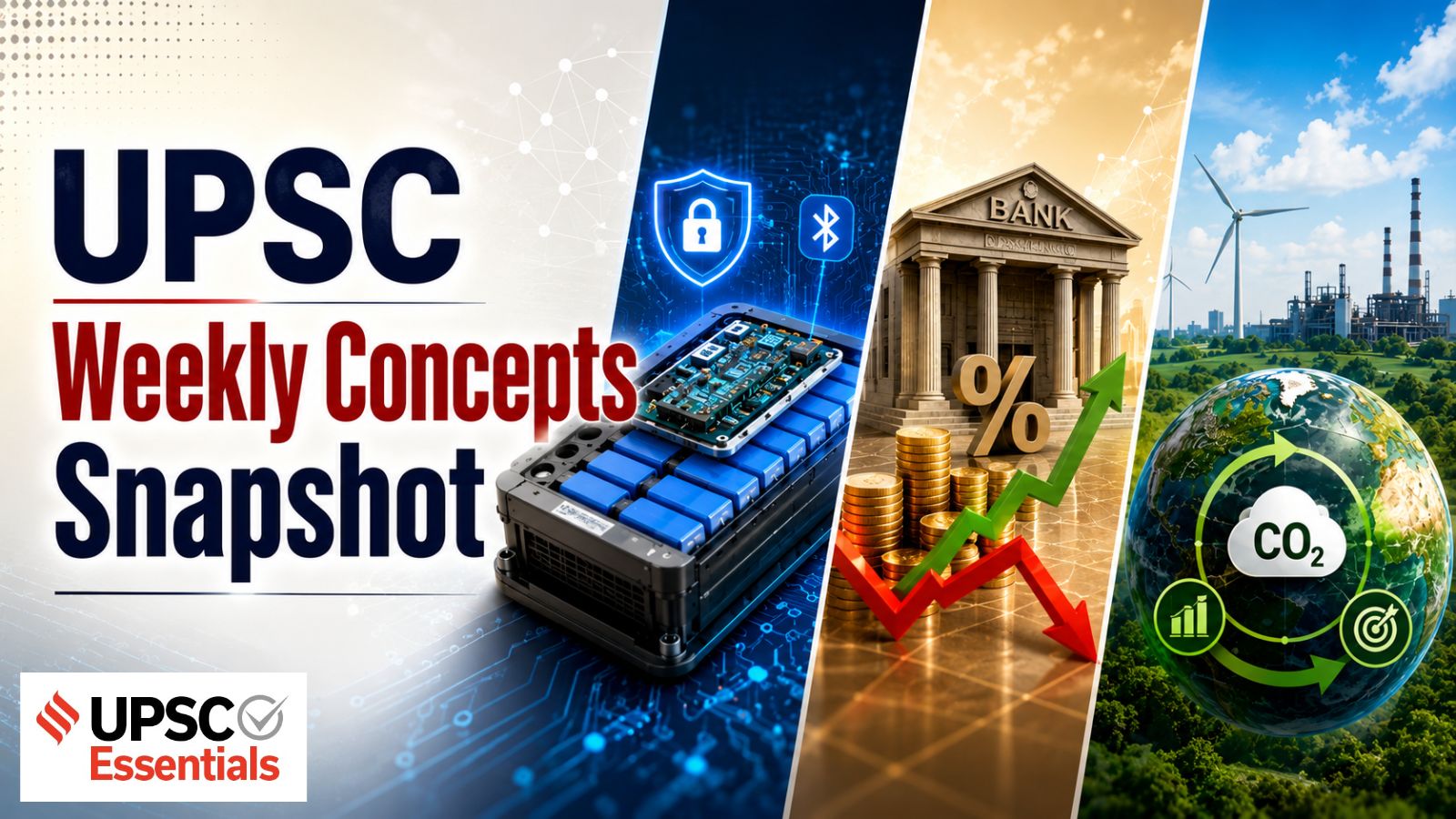 UPSC Weekly Concepts Snapshot | BMS ‘hack’, Credit-Deposit Gap and GEI targets: Beyond the headlines