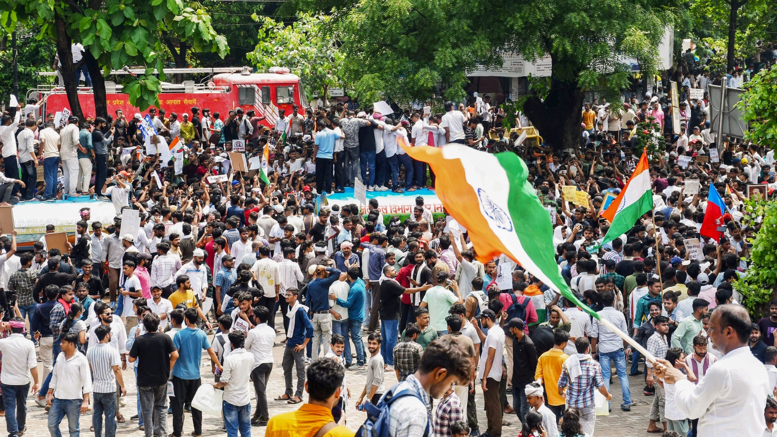Worry in UP BJP over student protests as pitch grows for damage control before 2027 | Political Pulse News