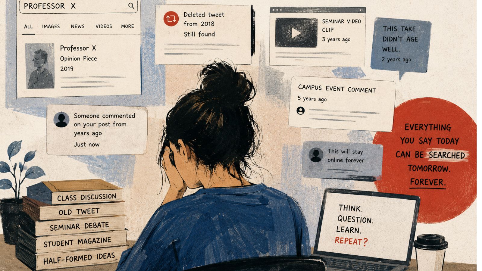 The hidden reason 28% of students now self-censor