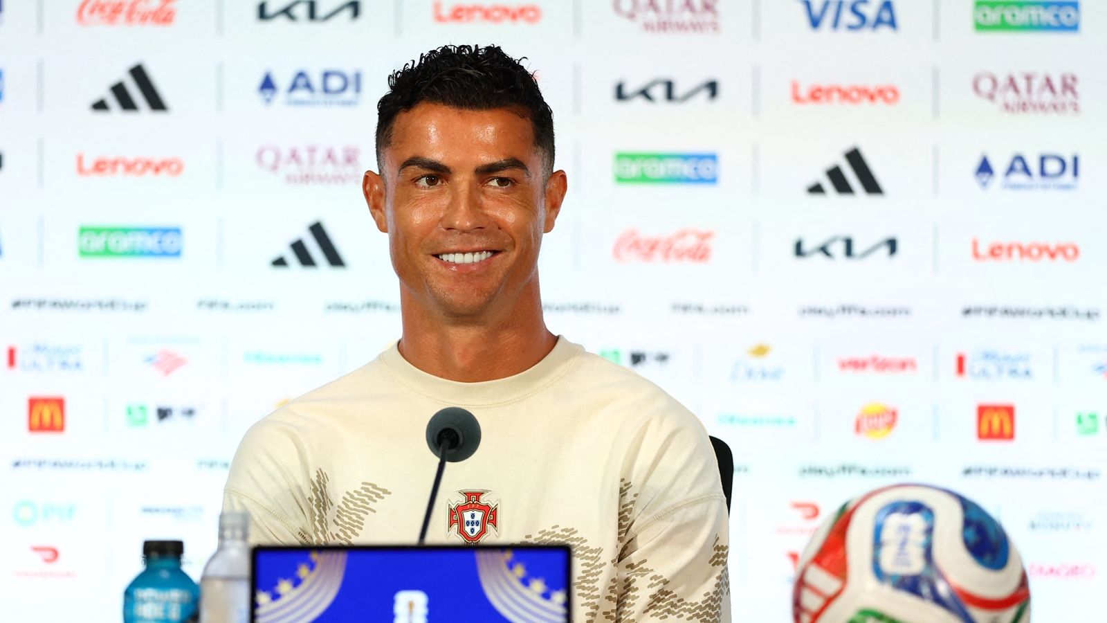 Cristiano Ronaldo says this is his last World Cup in combative press conference