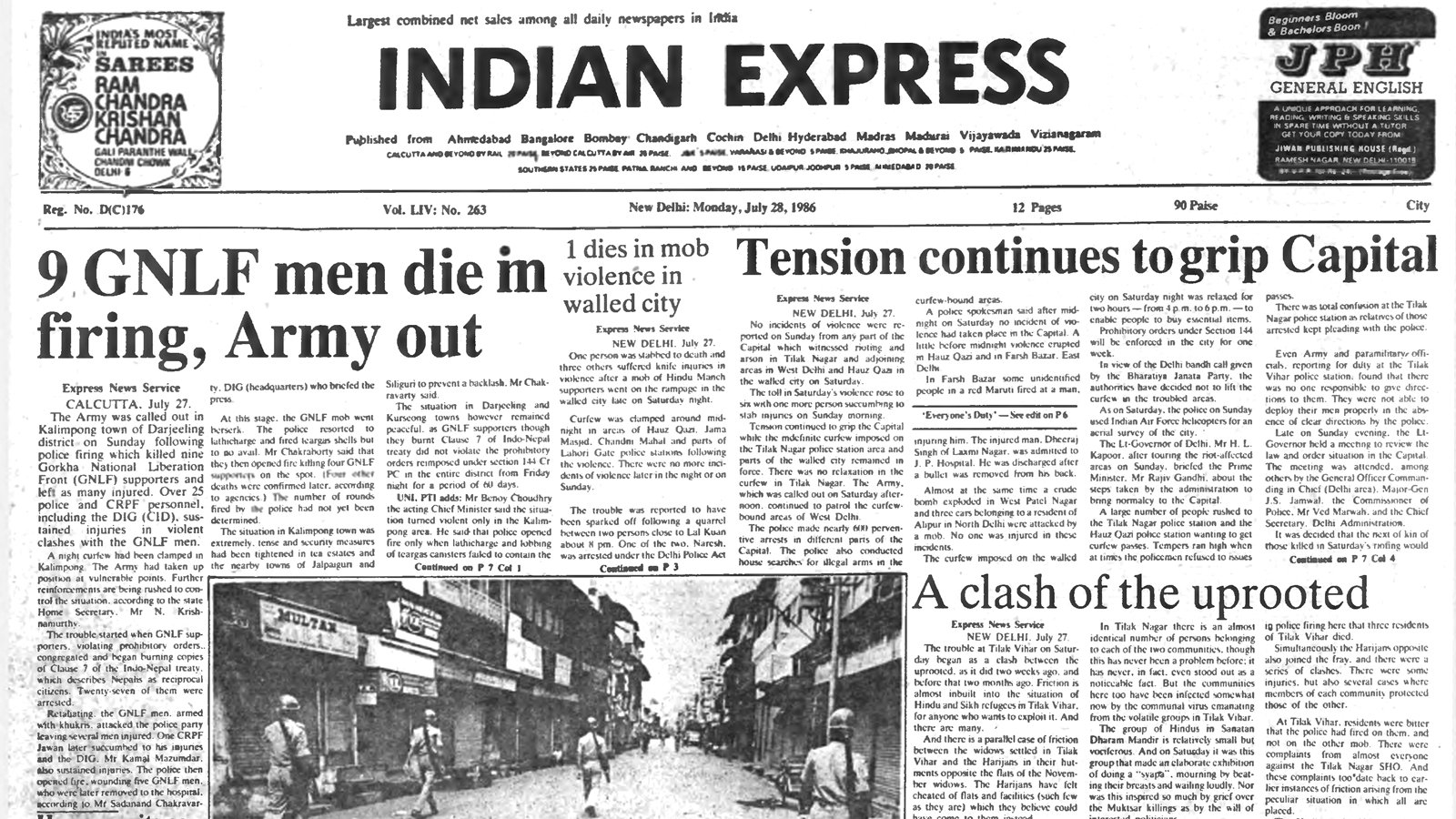 40 years ago July 28, 1986: Nine GNLF men die in firing