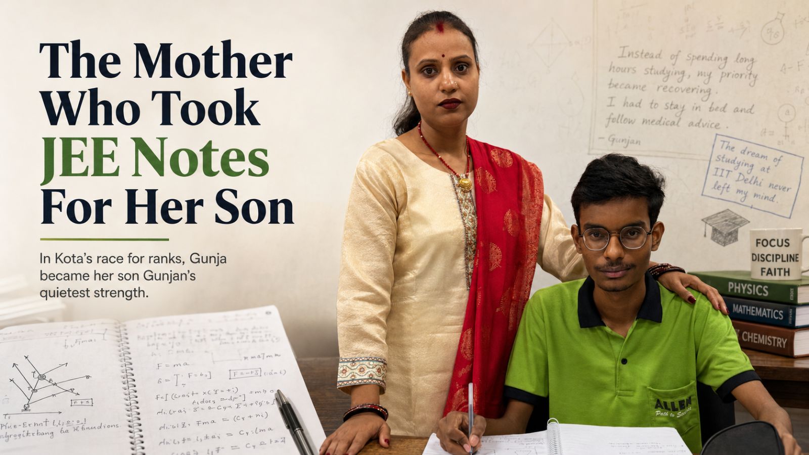 In Kota, a mother learnt physics and math to keep her son’s IIT dream alive | Education News