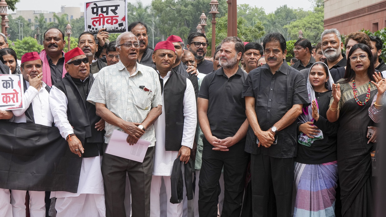 Amid Opposition-Government tussle, Lok Sabha disrupted for 3rd straight day | India News