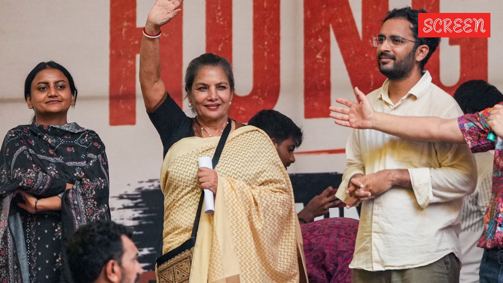 Shabana Azmi suffers asthma attack due to tear gas during CJP protest: ‘My salaam to students’ | Entertainment News