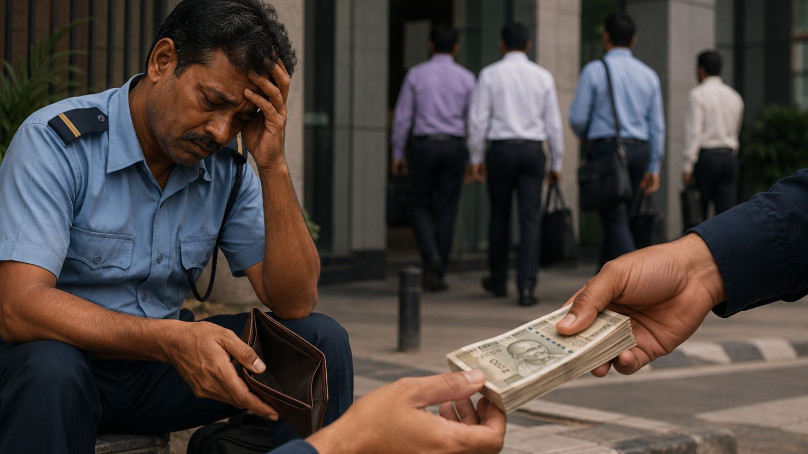 Income Tax job, interview at MCD building. Then Delhi guard lost Rs 2 lakh | Delhi News